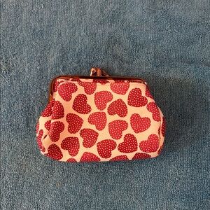 Heart Patterned Coin Purse